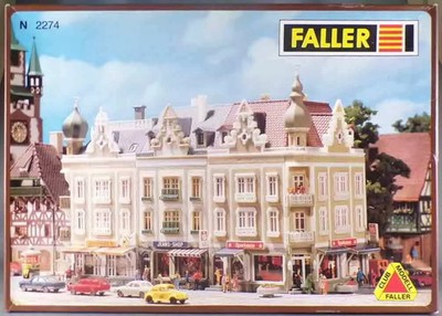 Faller 2274 Ech N Old Town Building Row Block New in Box