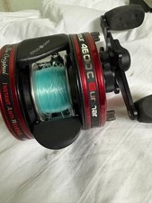 Abu Garcia Ambassadeur 4600C Classic Red Baitcastrolle mit Handbuch