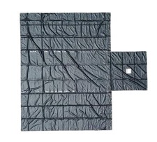 Heavy Duty 18oz Lumber Tarp 20x27 (6' Drop) - Stainless Steel D-Rings