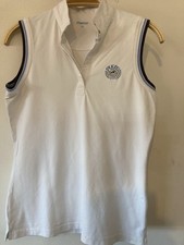 Chaleco de Equitación Pikeur Talla 36 Blanco para Mujer Top Suave Elastizado Calidad