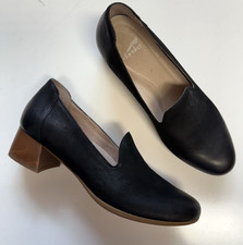 Dansko Preston Black Nubuck Leather Loafers Pumps Shoes EU 39 /US 8.5-9