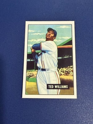 1986 C.C.C. 1951 Bowman Reprints - Ted Williams #165