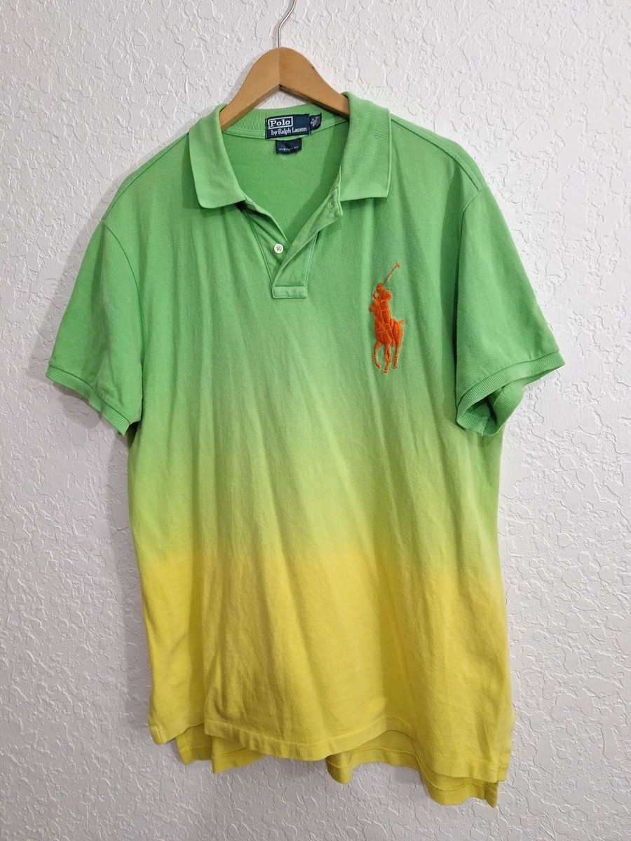 Ralph Lauren／ヴィンテージプリントタイ／グリーン／Italy製 90S