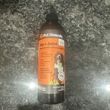Pet Honesty Hip  Joint Bone Broth  Glucosamine 12 oz. BEST BY 10/2025