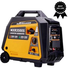 maXpeedingrods 3500W Dual Fuel Petrol LPG Inverter Generator |MXR3500S |Portable