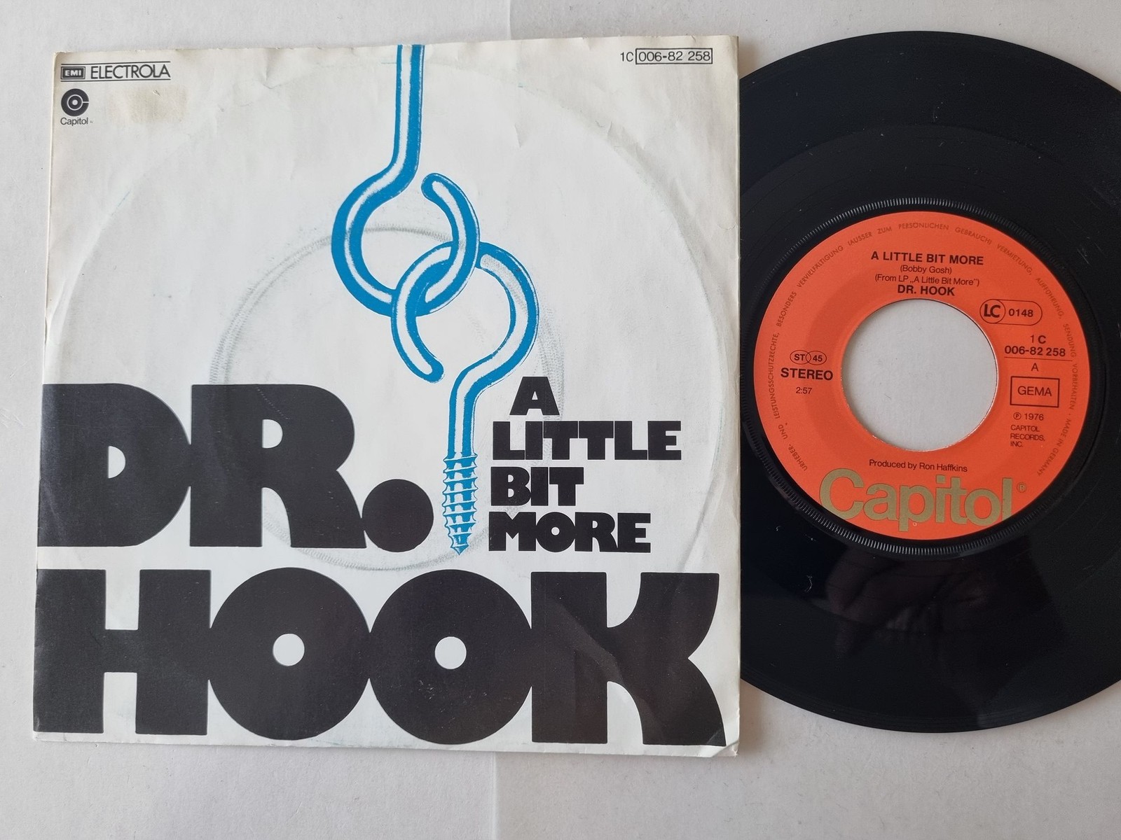 Dr. Hook - A Little Bit More 7'' Vinyl Germany