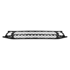 Replacement Gray Matte Polypropylene Front Bumper Cover Grille