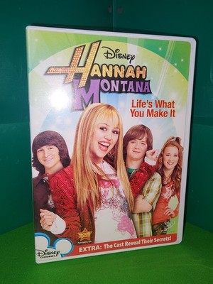 CIB w/ Inserts - Hannah Montana: Life's What You Make It (DVD, 2007, Disney)