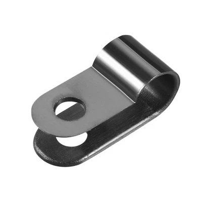 UXCELL Nylon 30pcs Serre-câble R-type attache organisateur gestion fil électrique Noir