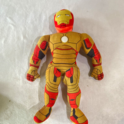 Marvel Iron Man Plush Red/Gold/Black Washable 2014 N1539 2ft