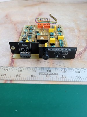SERVOMEX 4-20 ISOLATED MOD 512 CIRCUIT BOARD A512/201/C/3