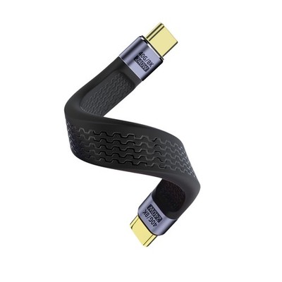 QIANRENON 240W USB4.0 C PD Schnelllade Kurzes Kabel 40Gbps USB Type C Stecker