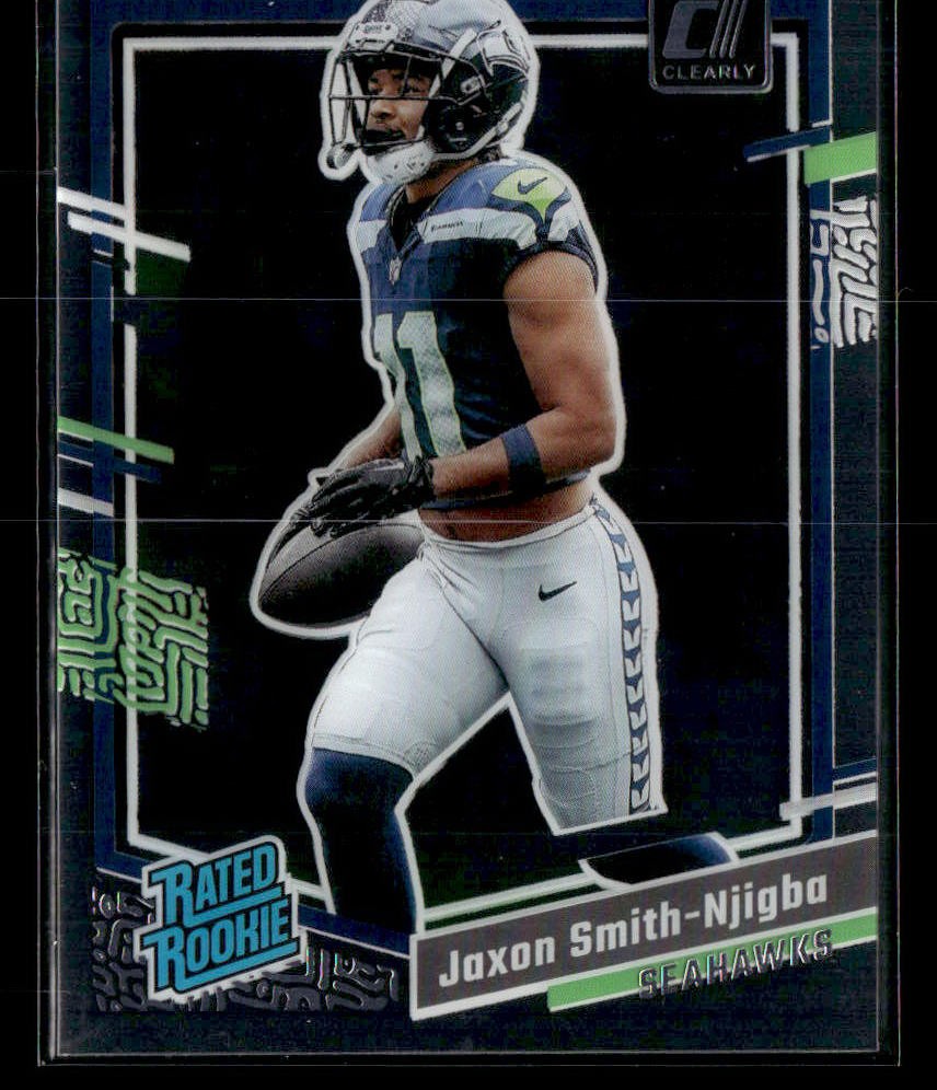 2023 Clearly Donruss #67 Jaxon Smith-Njigba Rookie RC