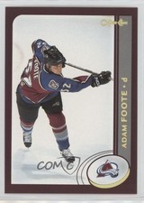 2002-03 O-Pee-Chee Factory Set Gold Foil Adam Foote #78 0a4