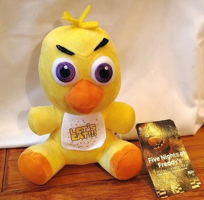 Funko Toys FNAF Toy Chica Plush 7'' Five Nights at Freddys 2016 AUTHENTIC