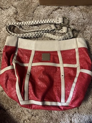 Miche Faux Leather Shell With Straps - Used
