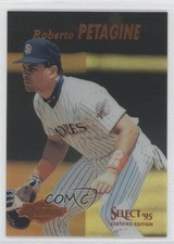 1995 Select Certified Edition Rookie Mirror Gold Roberto Petagine #132 0c2
