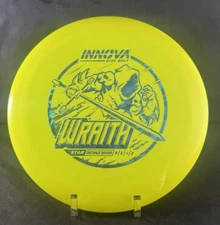 NEW Innova Star Wraith 173-175g Yellow Black Stamp Distance Driver Golf Disc