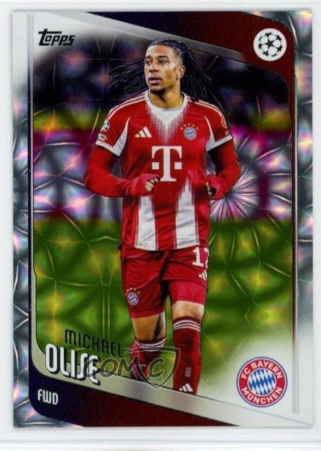 2025 Topps UEFA Club Competitions Japan Edition Sunflower Michael Olise #4 10no