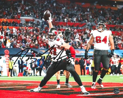 Rob Gronkowski Autographed Signed Tampa Bay 8x10 Photo with COA/Hologram