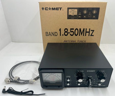 COMET CAT-300 1.8-50MHz 300W Antenna Tuner + Cables + Box Mint Cond.