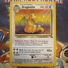 Dragonite Pokémon TCG 4/62 Holo Rare - Vintage Fossil  NM