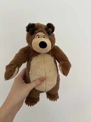 Mascha und der Bär Plüsch Teddy Stofftier Kinder Plüschtier Simba Toys 10 Zoll