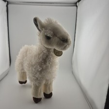 MIYONI By AURORA Soft Shaggy Llama Alpaca Standing Plush Stuffed Toy 11"