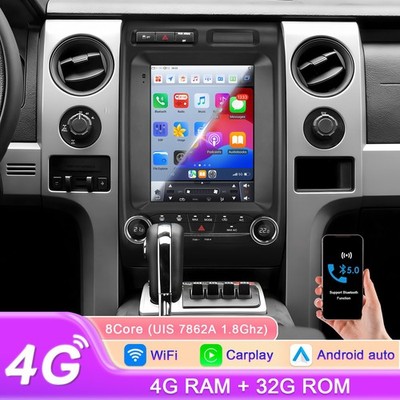 8Core Carplay 9.7Inch For Ford F150 2009-2014 Android14 Car Stereo Radio GPS SWC