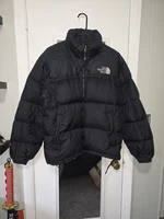 The North Face Men's 1996 Retro Nuptse 700 Down Puffer Jacket Black Large