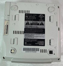 Sega Dreamcast Bundle - Console/Controller  AV & power Cables - Tested Working