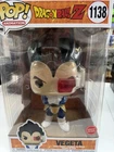 NEW Funko Pop! Jumbo 10 Inch Dragon Ball Z Vegeta 1138 GameStop Exclusive Figure