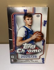 2025-26 TOPPS CHROME BASKETBALL NBA - HOBBY BOX SEALED NEW