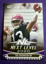 2020 Tua Tagovailoa BLACK Sage HIT Premier Draft - Next Level Rookie RC