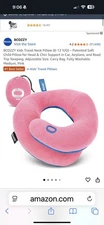 BCOZZY Kids Travel Neck Pillow 3-7 Y/O-  Soft Toddler Pillow for Head. NWT