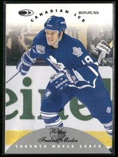 1996-97 DONRUSS CANADIAN ICE FREDRIK MODIN TORONTO MAPLE LEAFS RC #130