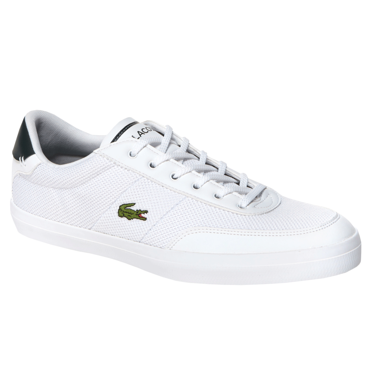 Lacoste Para Hombre Court Master 118 3 Cam Malla Transpirable Tenis Entrenadores Lacoste Para Hombre Court Master 118 3 Cam Malla Transpirable Tenis Entrenadores