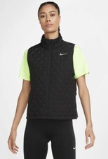 NIKE WMNS AEROLAYER RUNNING GILET BLACK VEST DM1542 010 SIZE XS NEW