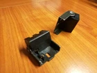 2x TECHNICS SL-D1 SL-D2 SL-D3 TURNTABLE COVER HOOD HINGES