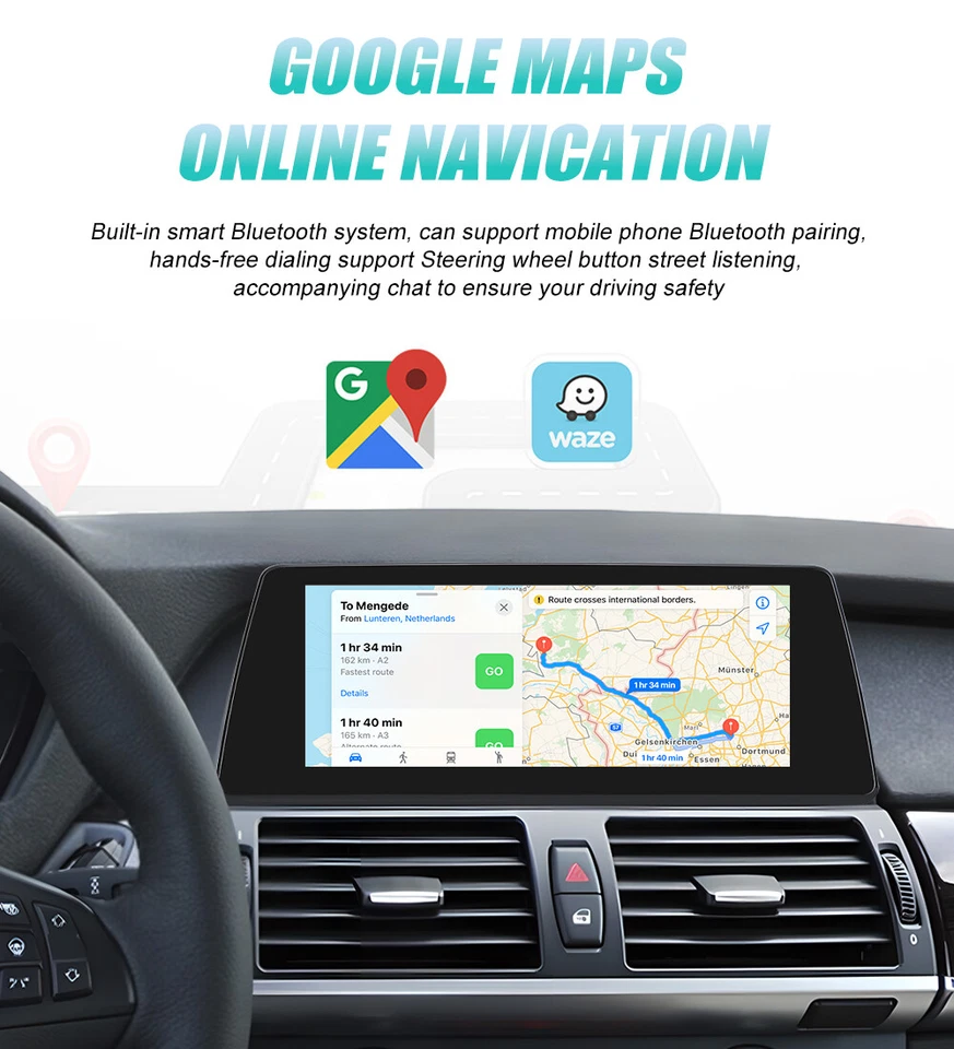 10.25" Android 14 Autoradio Für BMW X5 E70 X6 E71 CCC CarPlay 32GB GPS Navi WiFi - Bild 4 von 4