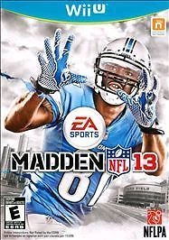 Madden NFL 13 (Nintendo Wii U, 2012)