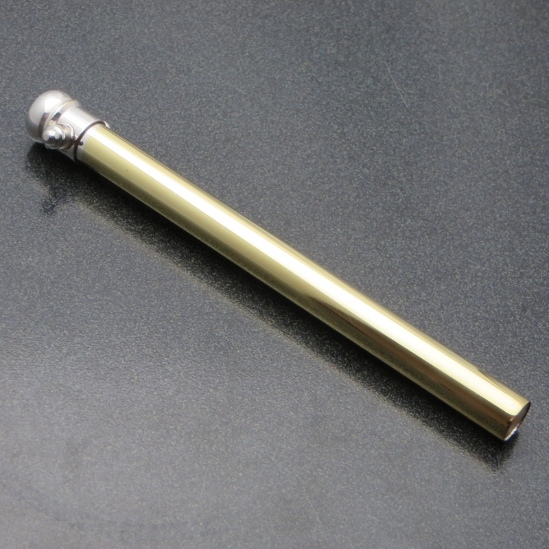 C.G. Conn Flugelhorn Mouthpipe Tuning Bit/Leadpipe, Silver Plated NEW