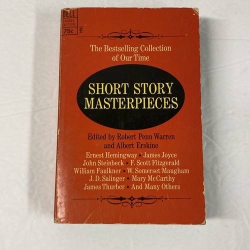 Short Story Masterpieces by Robert Penn Warren and Albert Erskine 1965 8th Print - Picture 1 of 15