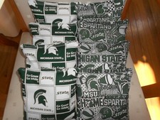 Set of 8 Michigan State Cornhole Bags