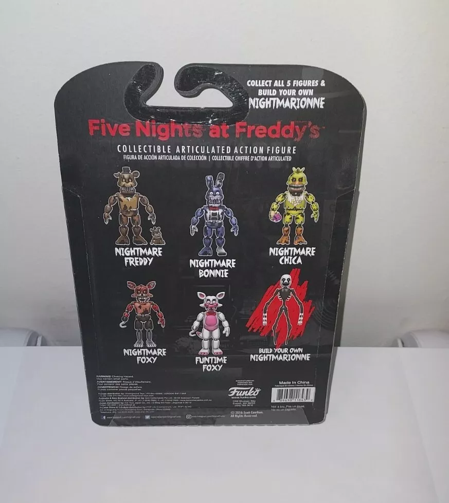 Nightmare Height Chart According To The Extras : r/fivenightsatfreddys