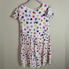 Tucker + Tate multicolor be mine Conversation Hearts Valentines Girls Size 7