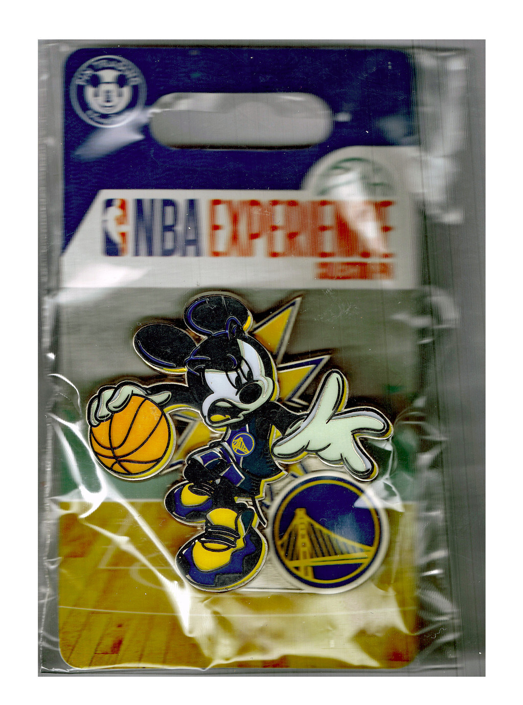 2019 NBA GOLDEN STATE WARRIORS NBA EXPERIENCE MICKEY PIN