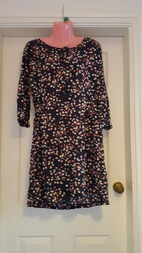 John Lewis Floral Dot Print Dress - BNWT - RRP £59 - UK Size 8 - Summer Dress
