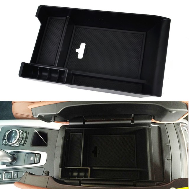 Center Storage Console Armrest Box Tray For BMW X5 F15 X6 20142016 eBay