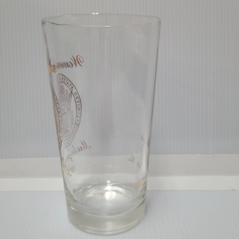 Vaso de recuerdo de la Asociación de Golf Abierto de Estados Unidos 1970 Muskogee Okla Foto 2 de 4